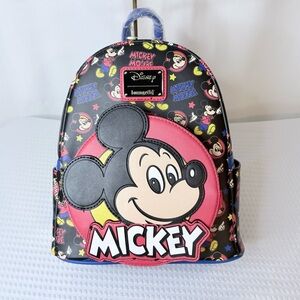NWT LOUNGEFLY Disney Mickey Mouse Kids Backpack